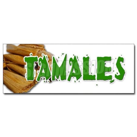 TAMALES DECAL Sticker Mexican Dough Corn Latin Comfort Food Meat Cheese